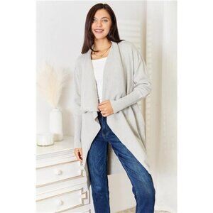 NWT‎ Angel Wings Open Front Duster Cardigan with Pockets
